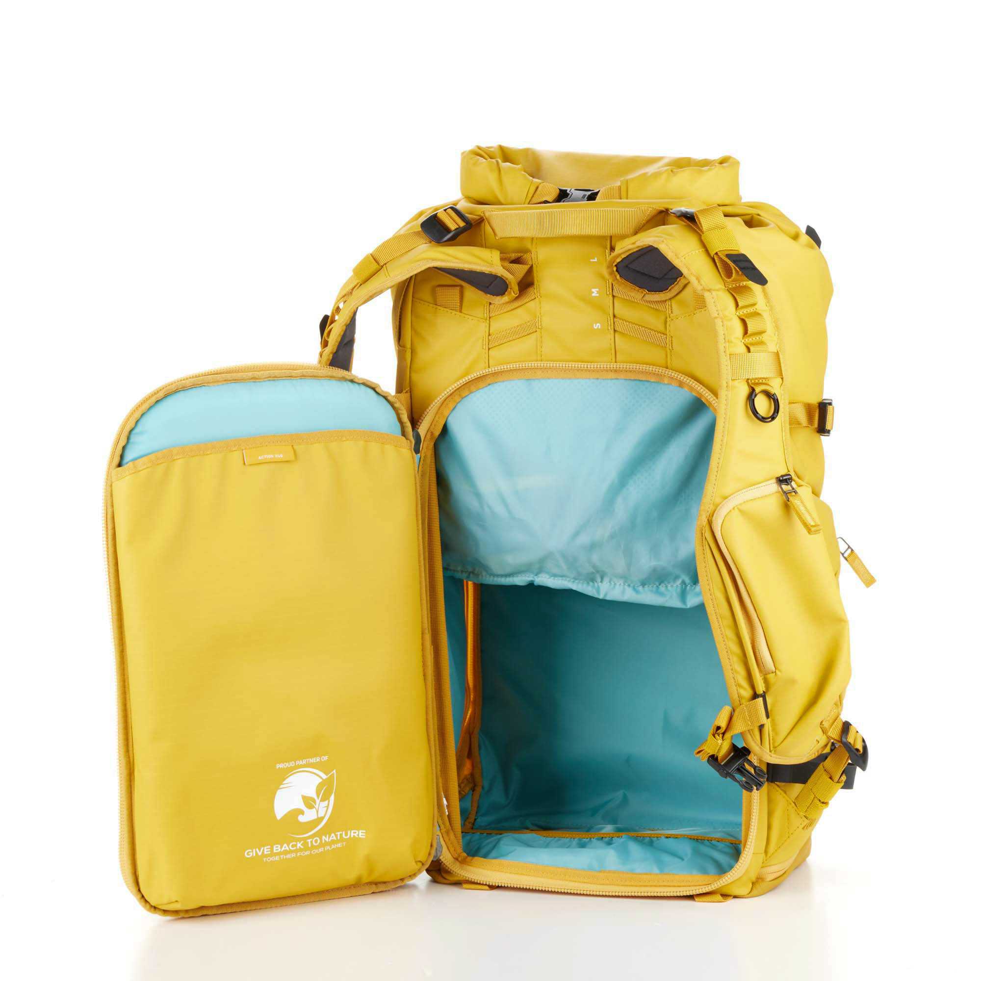 Rugzak Action X40 - geel - Afbeelding 6