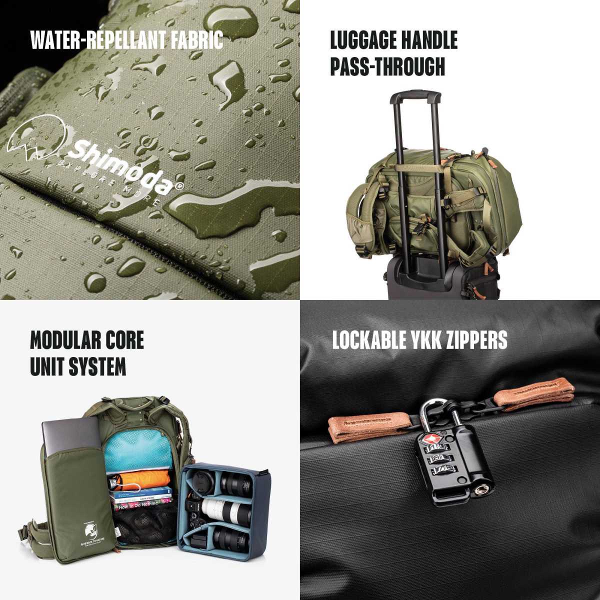 Rugzak Explore 30 - groen - Afbeelding 29