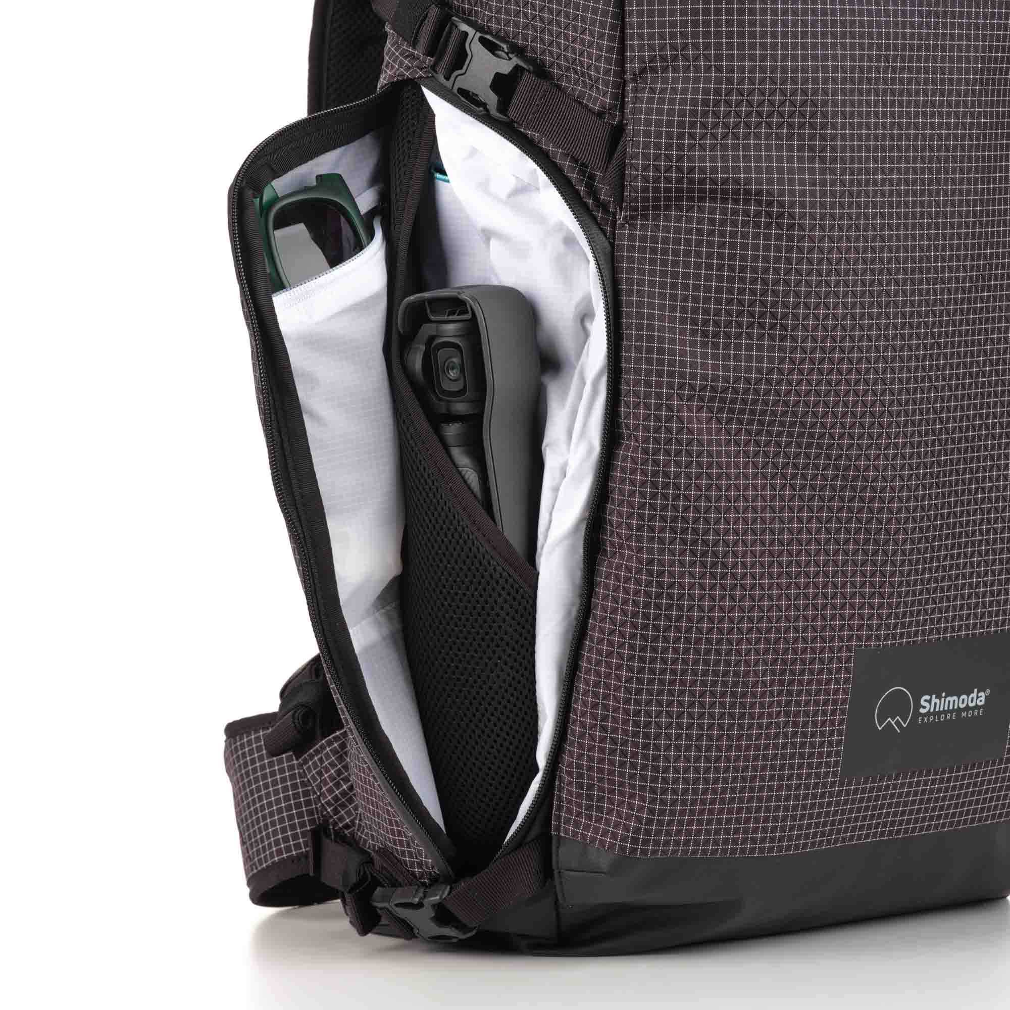 Rugzak Sidecountry 28 Starter Kit - Zwart/Wit - Afbeelding 9