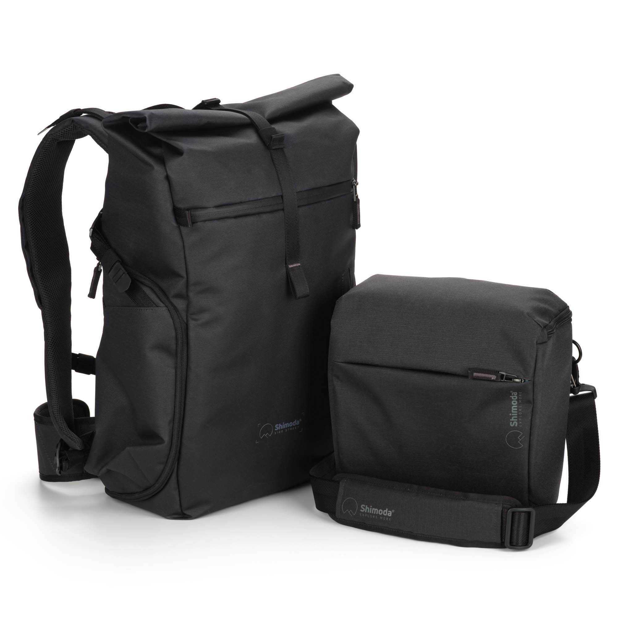 Rugzak Side Street 22 Starter Kit - Zwart/Wit - Afbeelding 26