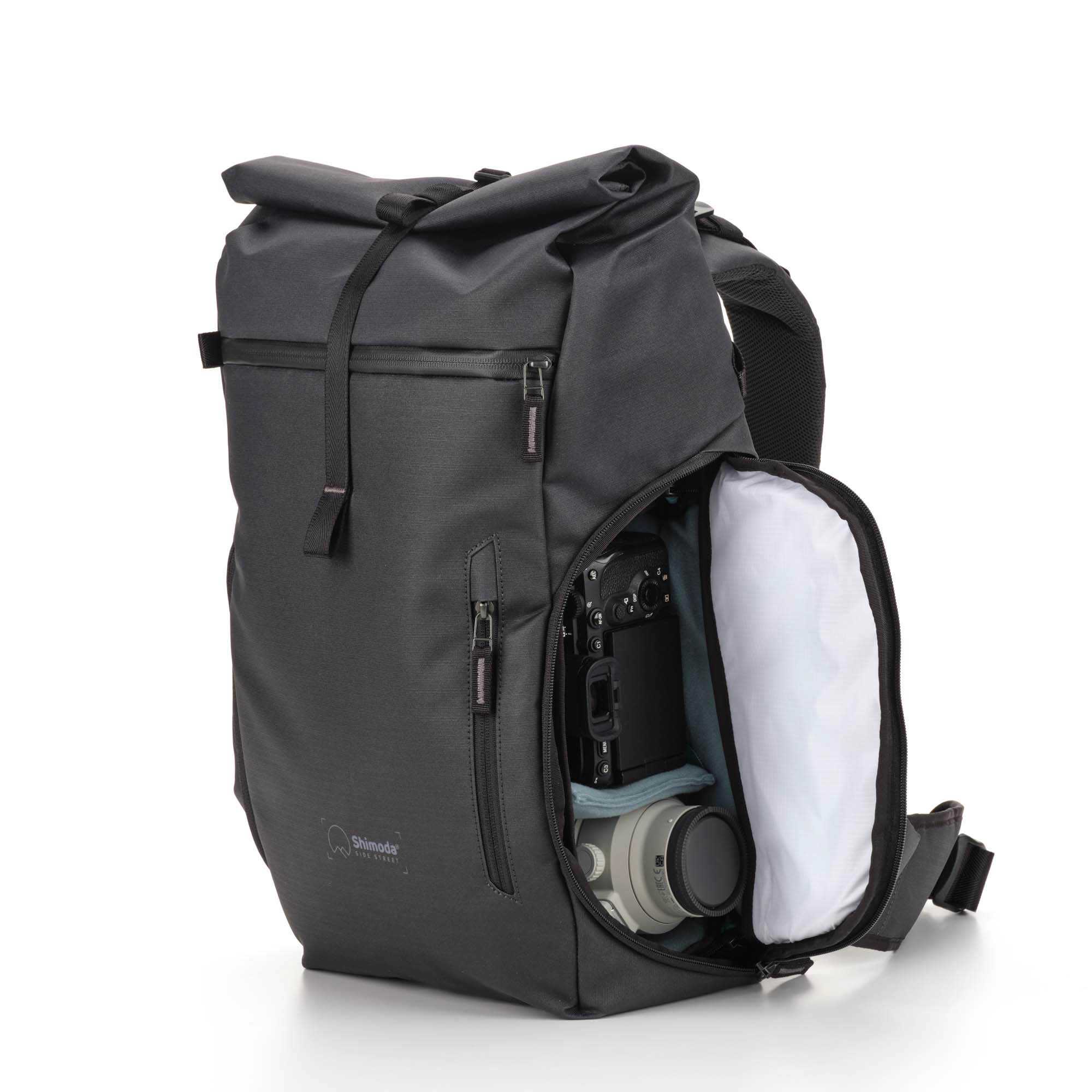 Rugzak Side Street 22 Starter Kit - Zwart/Wit - Afbeelding 4