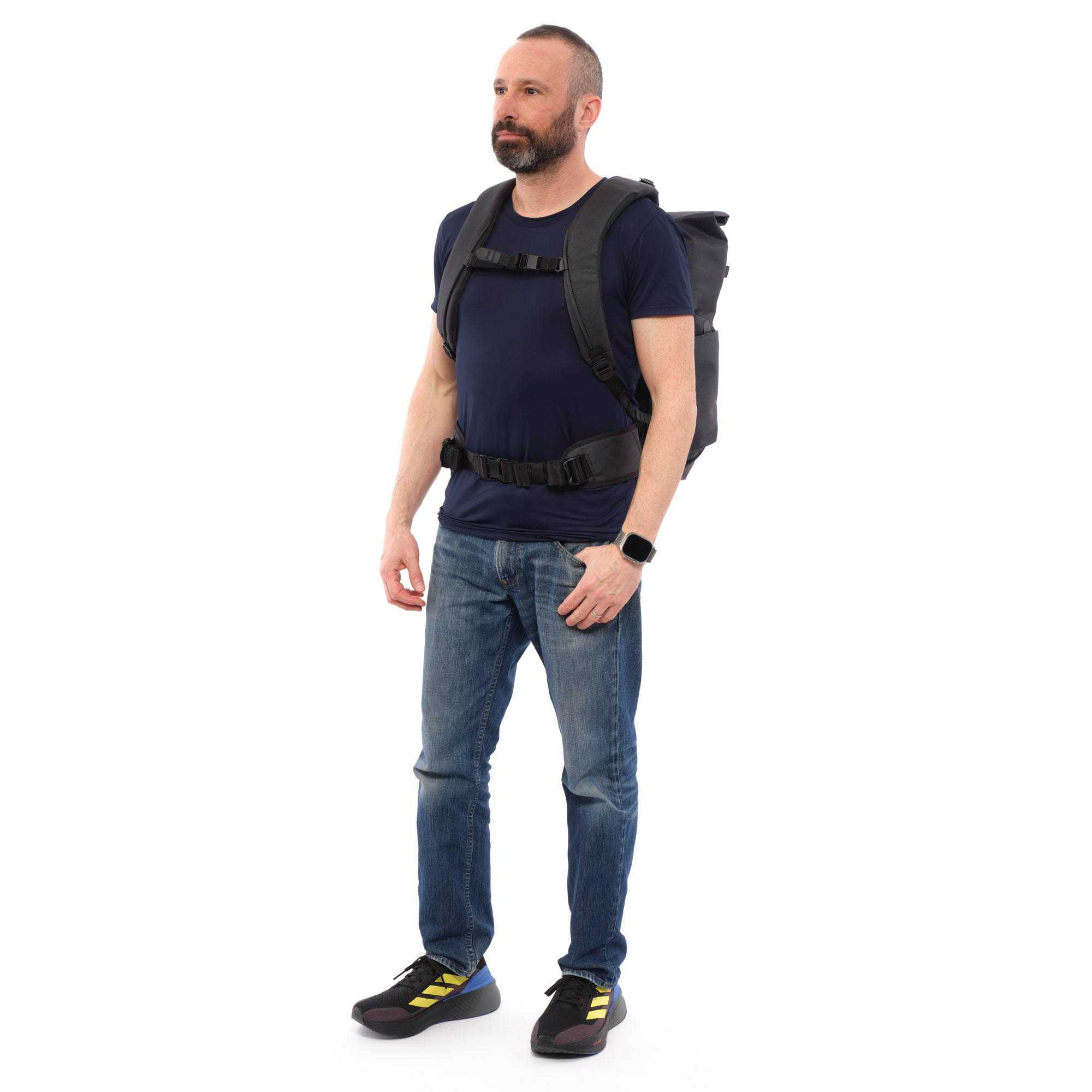 Rugzak Side Street 22 Starter Kit - Zwart/Wit - Afbeelding 9